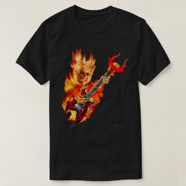 Leka med HellFire Tee (Design framsida)