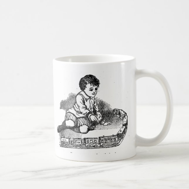Leka med tåget kaffemugg (Höger)