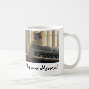 Leka någon Meowsic! Kaffemugg