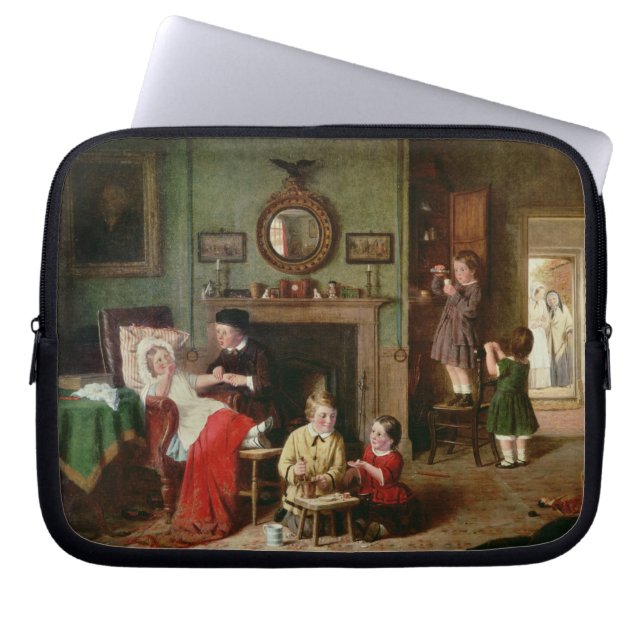 Leka på doktorer laptop fodral (Framsidan)