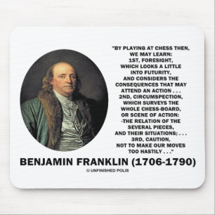 Leka schack varna det Benjamin Franklin Musmatta