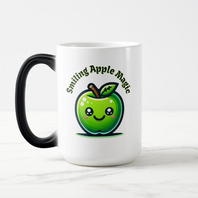 Lekande Apple Magic Magisk Mugg (Vänster)