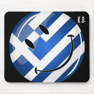 Lekande av grekisk Flagga Musmatta