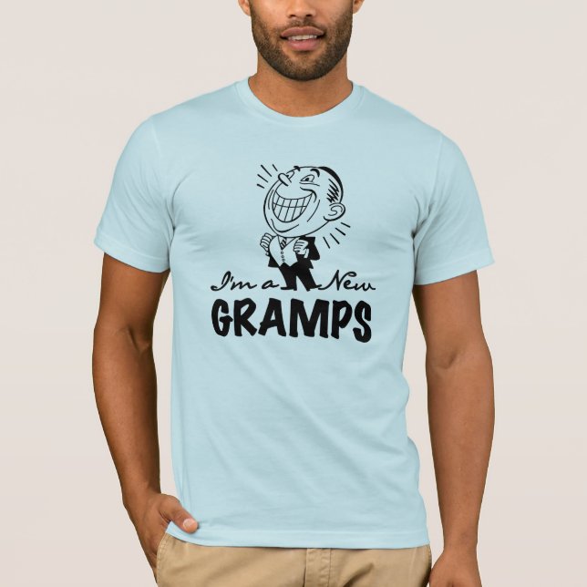 Lekande av nya Gramps T-shirts och presenter (Framsida)
