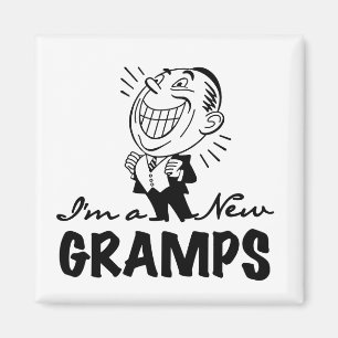 Lekande av nya Gramps T-shirts och presenter Magnet