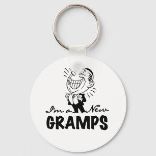 Lekande av nya Gramps T-shirts och presenter Nyckelring