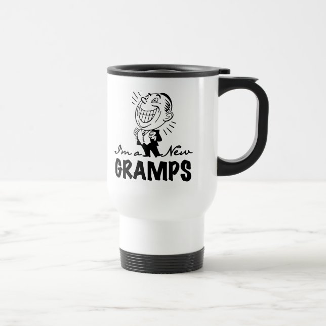 Lekande av nya Gramps T-shirts och presenter Resemugg (Höger)