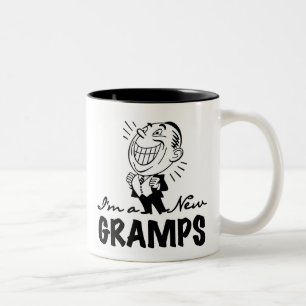 Lekande av nya Gramps T-shirts och presenter Två-Tonad Mugg