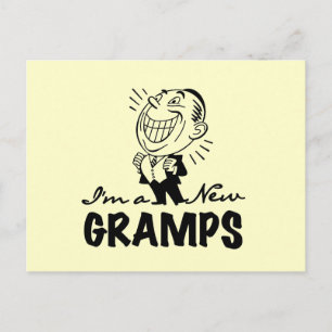 Lekande av nya Gramps T-shirts och presenter Vykort