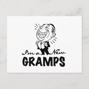 Lekande av nya Gramps T-shirts och presenter Vykort