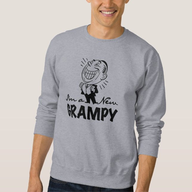 Lekande av nya grampy T-tröjor och presenter Sweatshirt (Framsida)