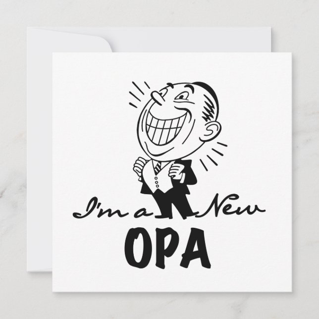 Lekande av nya Opa T-tröjor och presenter (Framsida)