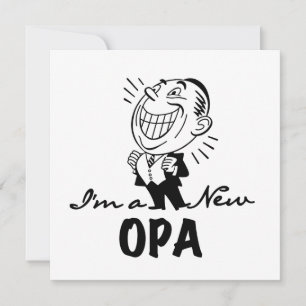 Lekande av nya Opa T-tröjor och presenter