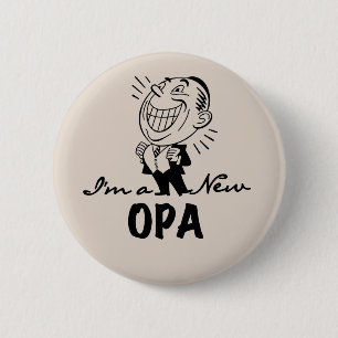 Lekande av nya Opa T-tröjor och presenter Knapp