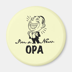 Lekande av nya Opa T-tröjor och presenter Magnet