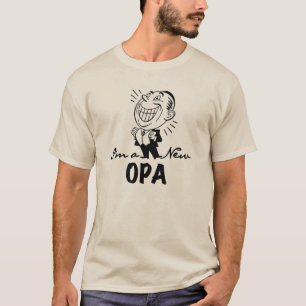Lekande av nya Opa T-tröjor och presenter T Shirt