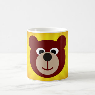 Lekande björn kaffemugg