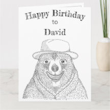 Lekande björn/Personlig födelsekort