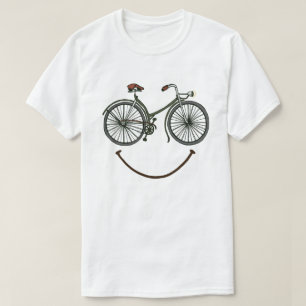Lekande cykliskt cykliskt Gift med Ansikte T Shirt