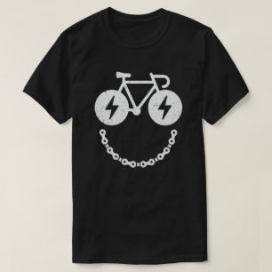 Lekande cykliskt cykliskt Gift med Ansikte T Shirt