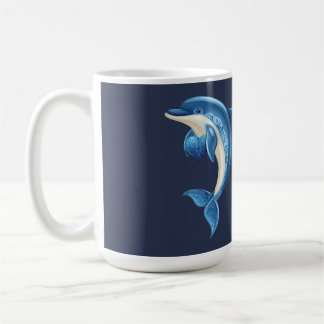 Lekande Dolphin Pillow Kaffemugg
