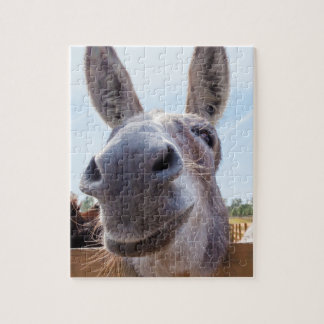 Lekande Donkey Puzzle Pussel