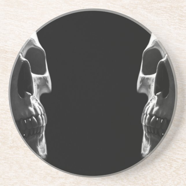 Lekande Döskallar Underlägg (Framsidan)