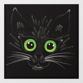 Lekande Grönt Eyed Cat