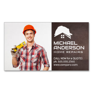 Lekande Handyman Magnetiska Visitkort