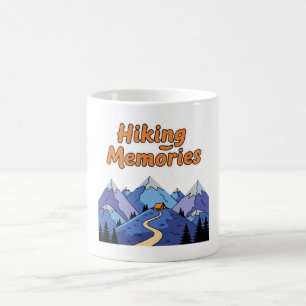 "Lekande minnen" Whimsical Mountain Camping Magisk Mugg