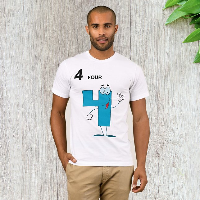 Lekande nummer 4 Manar T-Shirt (Skapare uppladdad)