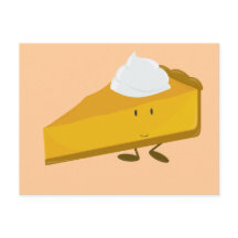 Lekande segment av pumpa paj