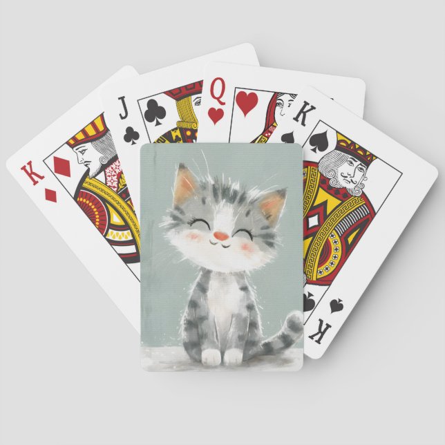 Lekande whisky casinokort (Baksidan)