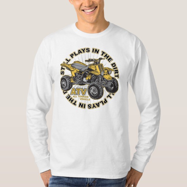 Lekar i smutsen ATV T Shirt (Framsida)