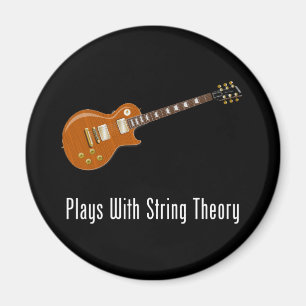 Lekar med stränger teorin - gitarr magnet