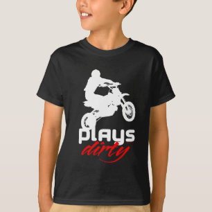 Lekar smutsar ner - grabben t-shirt