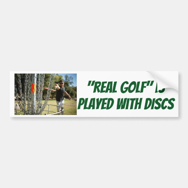 "Lekas verklig Golf" med DISKETTklistermärken Bildekal (Framsidan)