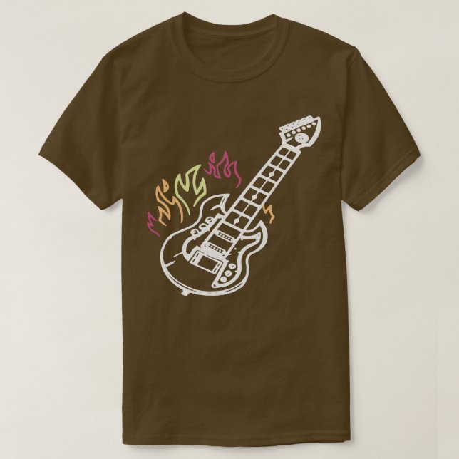 lekbar gitarr t shirt (Design framsida)