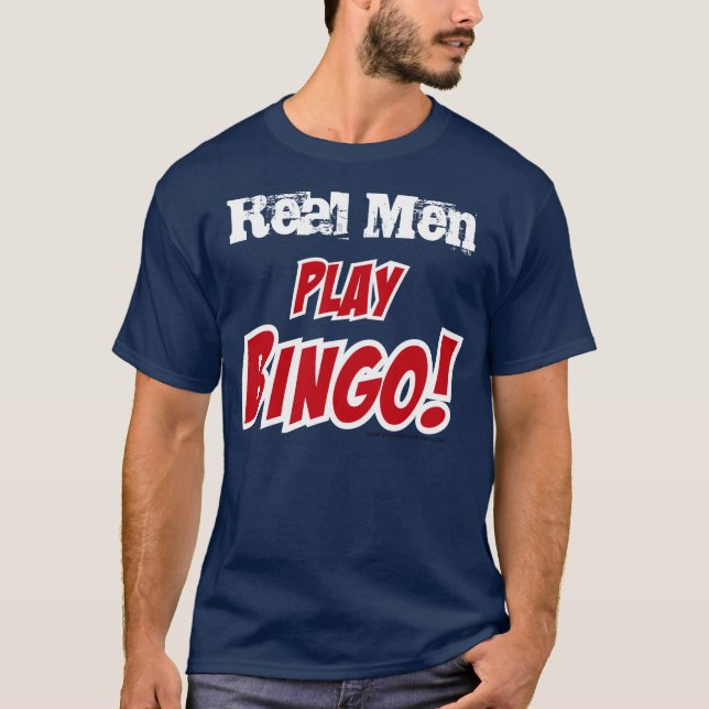 LekBingo! tema "verklig manar ", T-shirt (Framsida)