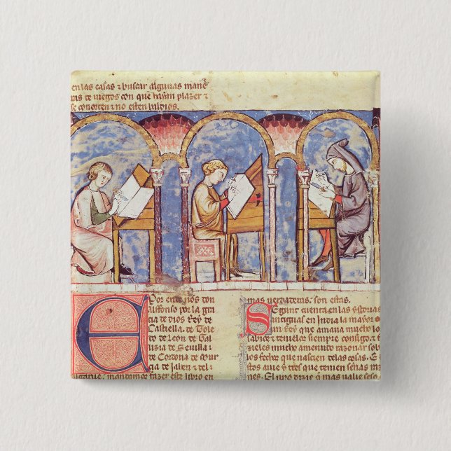 Lekbordtillverkare, från 'boken av lekar knapp (Framsida)