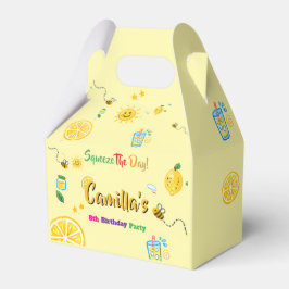 Lekdag Lemon Tema för Barn  Presentaskar