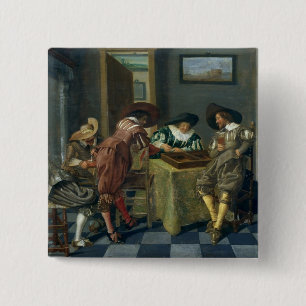 Leken av Backgammon Knapp