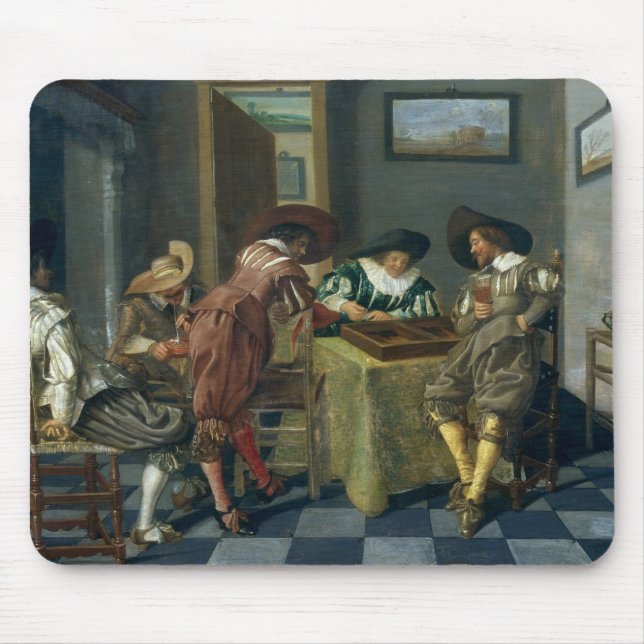 Leken av Backgammon Musmatta (Framsidan)