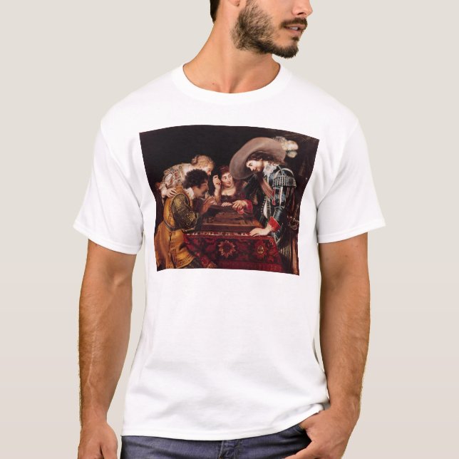 Leken av Backgammon T-shirt (Framsida)