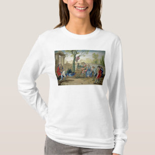 Leken av bunkar tee