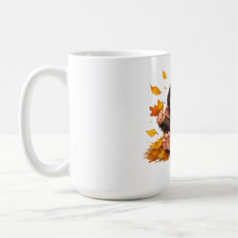 Lekens apa med stora ögon, lekfull tropisk kaffemugg