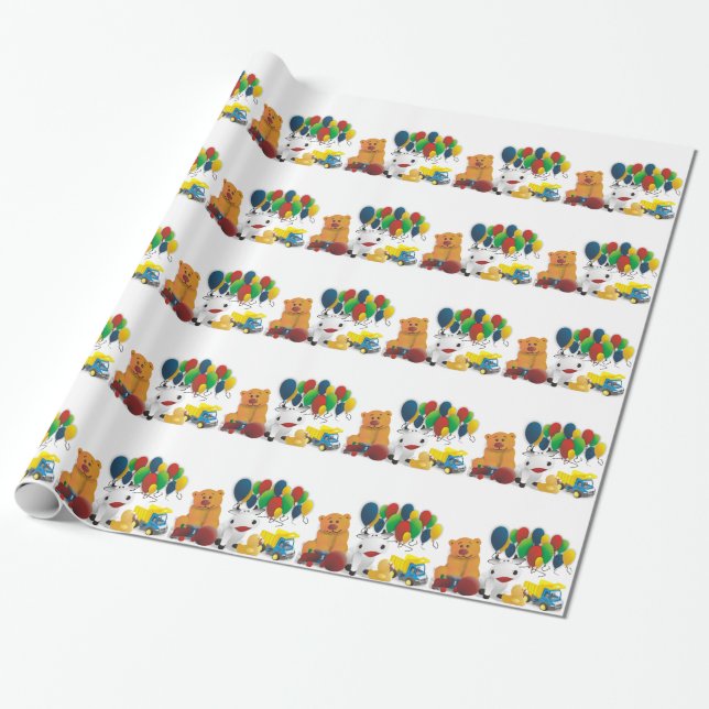 Lekens leksak presentpapper (Utrullad)