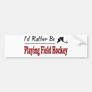 Leker ganska landhockey bildekal