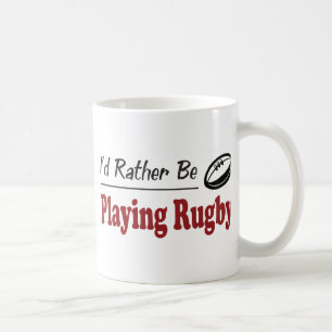 Leker ganska Rugby Kaffemugg