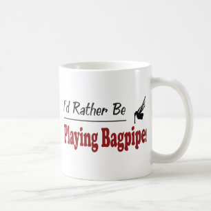 Leker ganska säckpipa kaffemugg